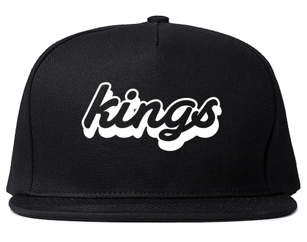 Kings Blue Gradient Logo Snapback Hat By Kings Of NY