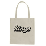 Kings Blue Gradient Logo Tote Bag By Kings Of NY