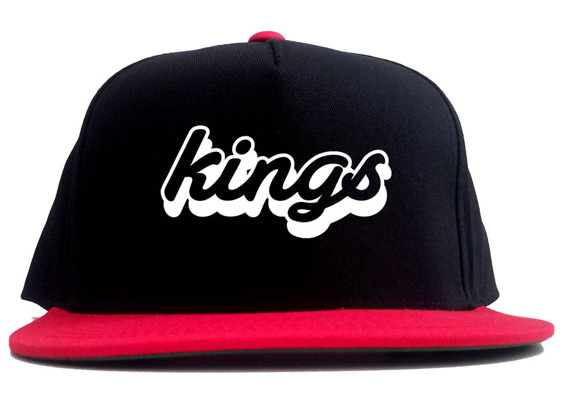 Kings Blue Gradient Logo 2 Tone Snapback Hat By Kings Of NY