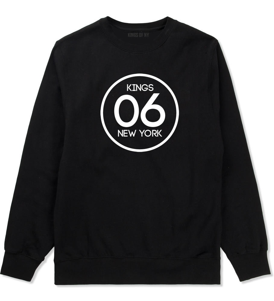 Kings Of NY 2006 Logo Crewneck Sweatshirt in Black