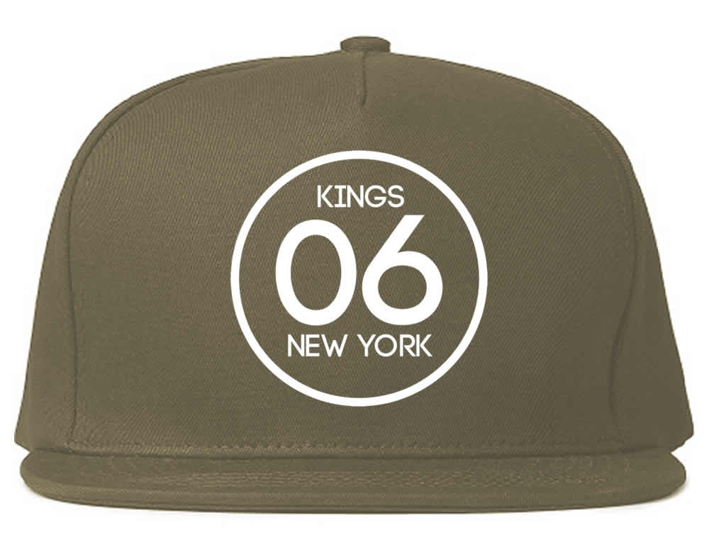 06 Kings Circle Logo Snapback Hat by Kings Of NY