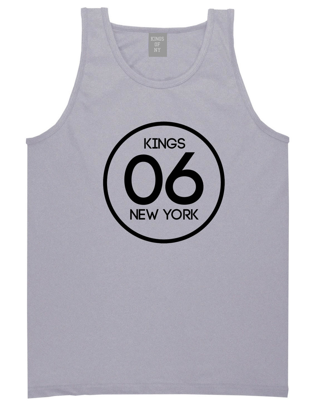 Kings Of NY 2006 Logo Tank Top in Grey