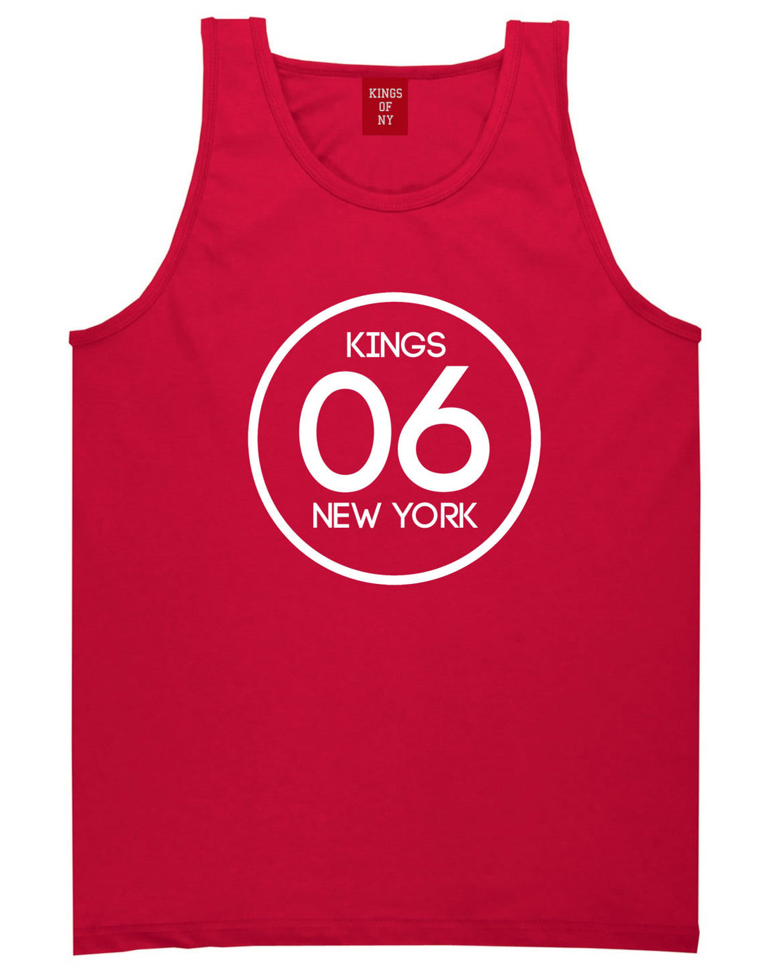 Kings Of NY 2006 Logo Tank Top in Red