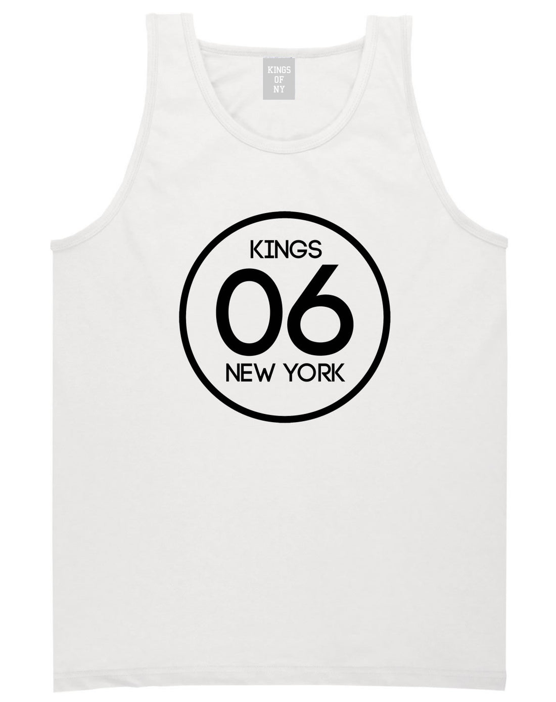 Kings Of NY 2006 Logo Tank Top in White