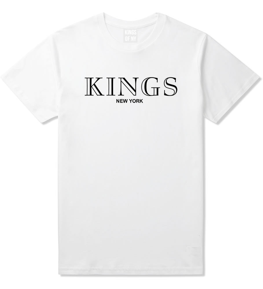 KINGS New York Fashion T-Shirt in White