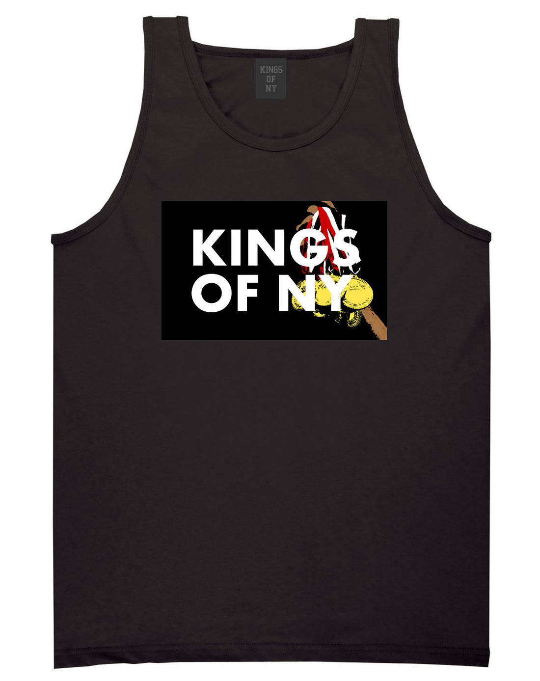 Kings Of NY Gold Medals Tank Top in Black