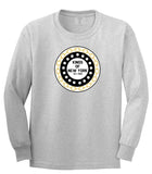 Chain Logo New York Brooklyn Bronx Long Sleeve T-Shirt In Grey by Kings Of NY