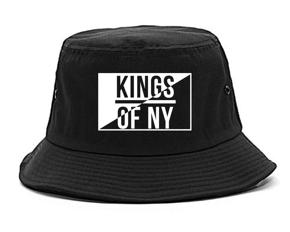 Kings Of NY Half Logo Bucket Hat by Kings Of NY