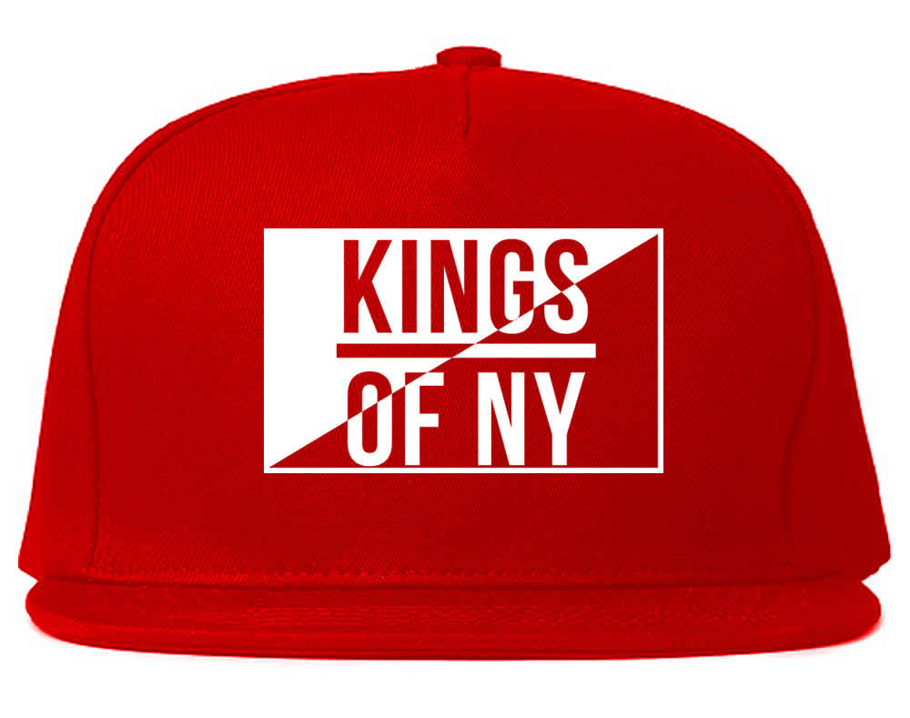 Kings Of NY Half Logo Snapback Hat by Kings Of NY