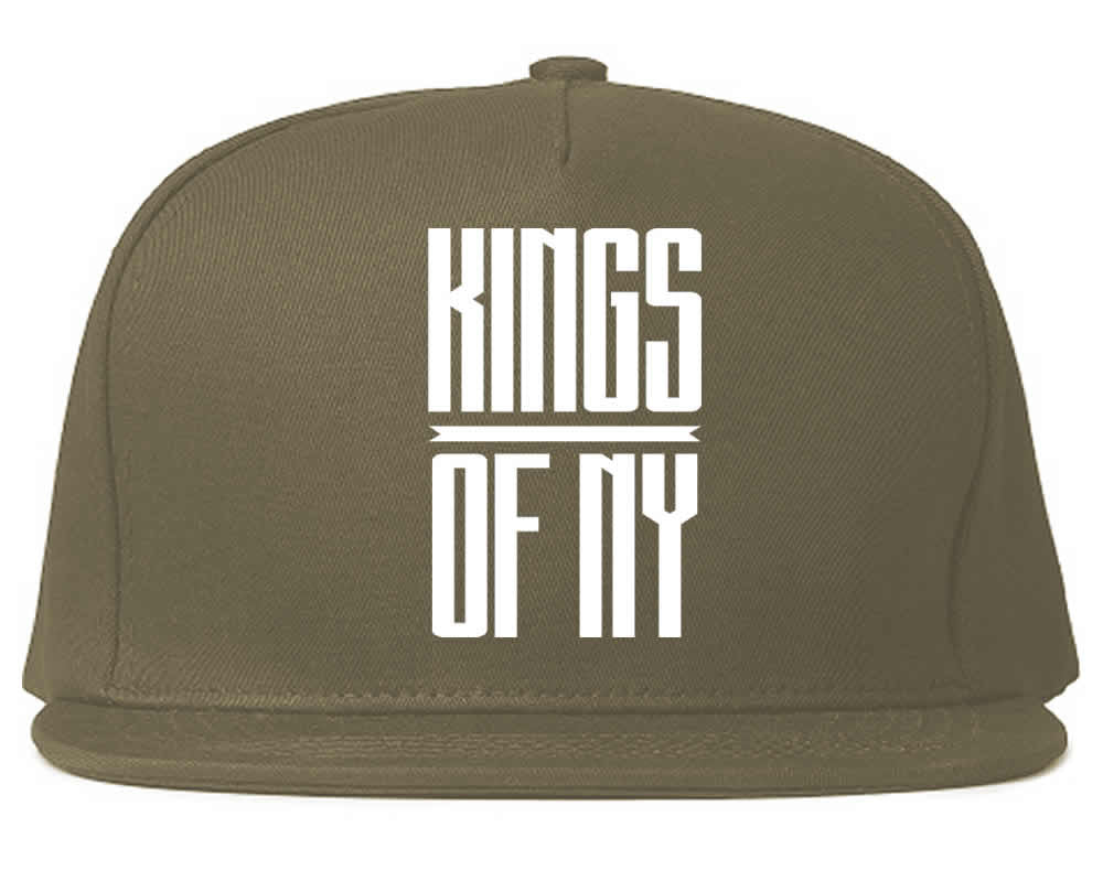 Kings Of NY Long Stretched Logo Snapback Hat by Kings Of NY