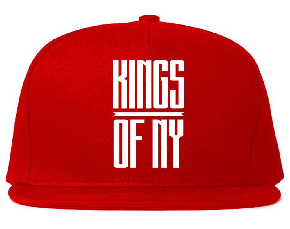 Kings Of NY Long Stretched Logo Snapback Hat by Kings Of NY