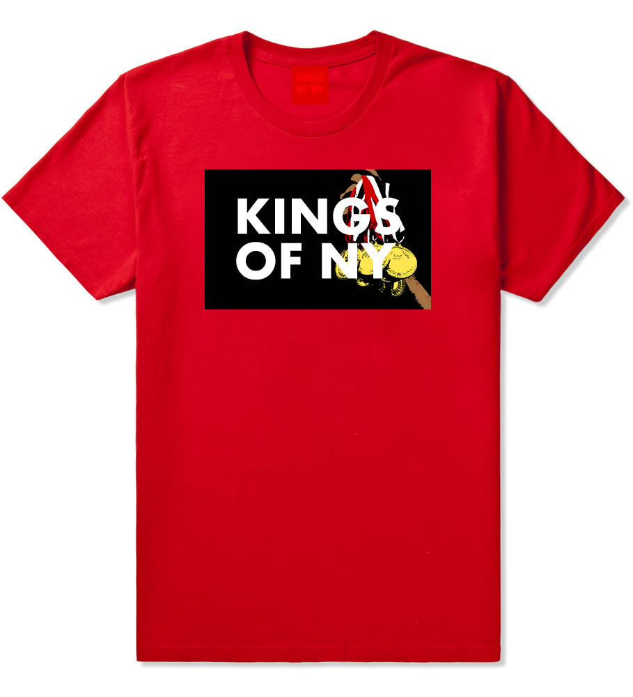 Kings Of NY Gold Medals T-Shirt in Red