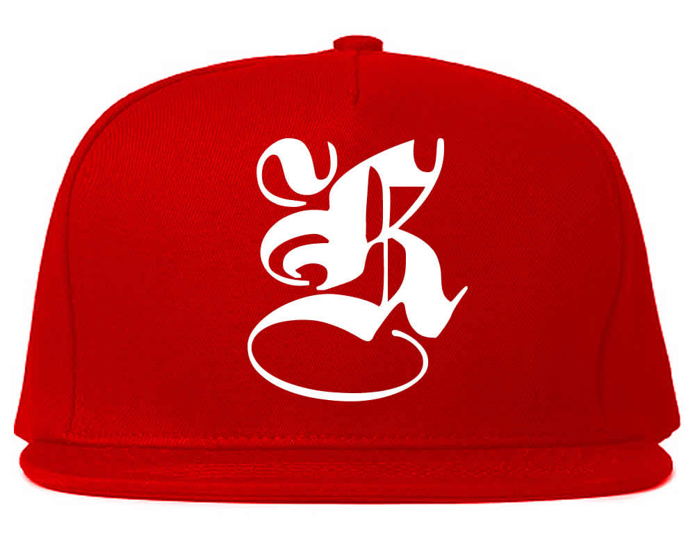K Gothic Style Font Snapback Hat by Kings Of NY