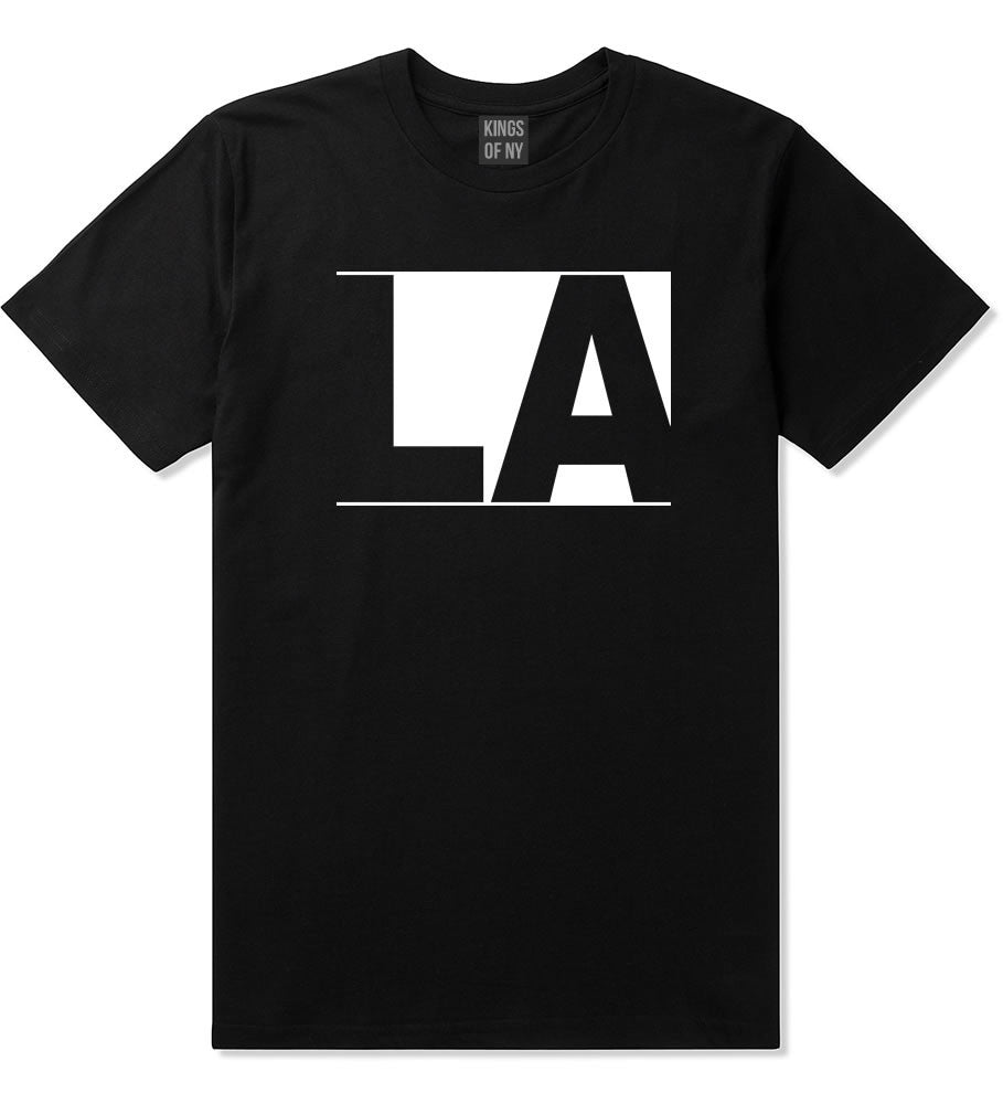 LA Block Los Angeles Cali T-Shirt in Black