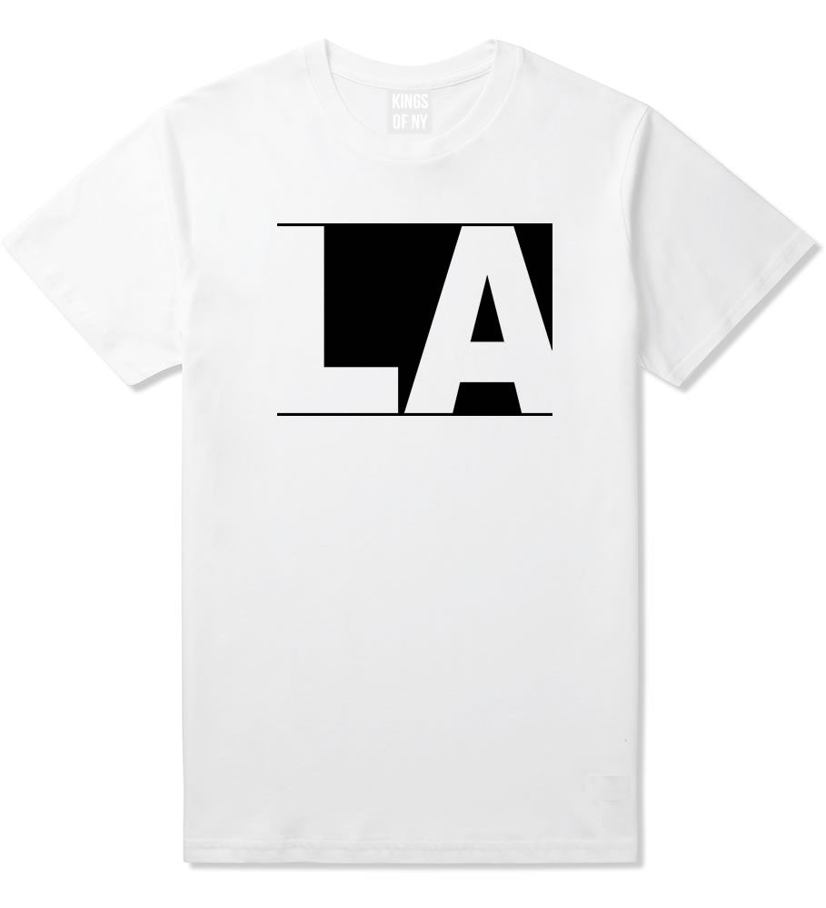LA Block Los Angeles Cali T-Shirt in White