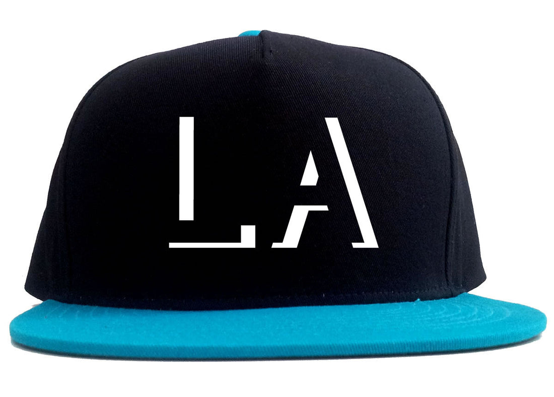 LA Shadow Logo Los Angeles in Black and Blue by Kings Of NY