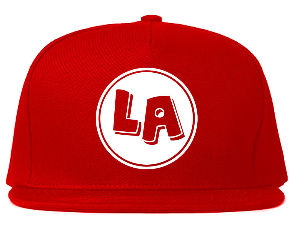 LA Circle Chest Los Angeles Snapback Hat By Kings Of NY