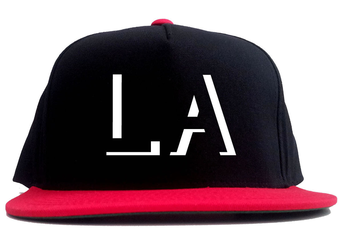 LA Shadow Logo Los Angeles in Black and Red by Kings Of NY