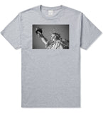 Statue Of Liberty Pixelated T-Shirt in Grey by Kings Of NY