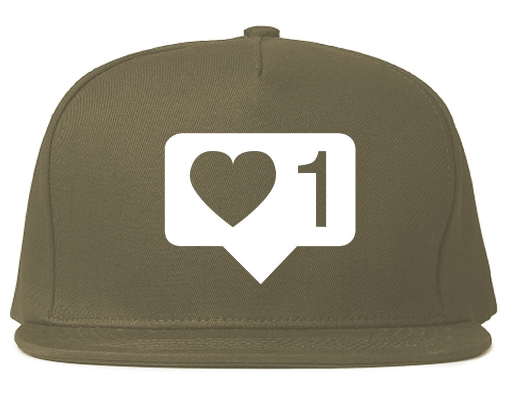 Insta Likes Heart 1 snapback Hat Cap