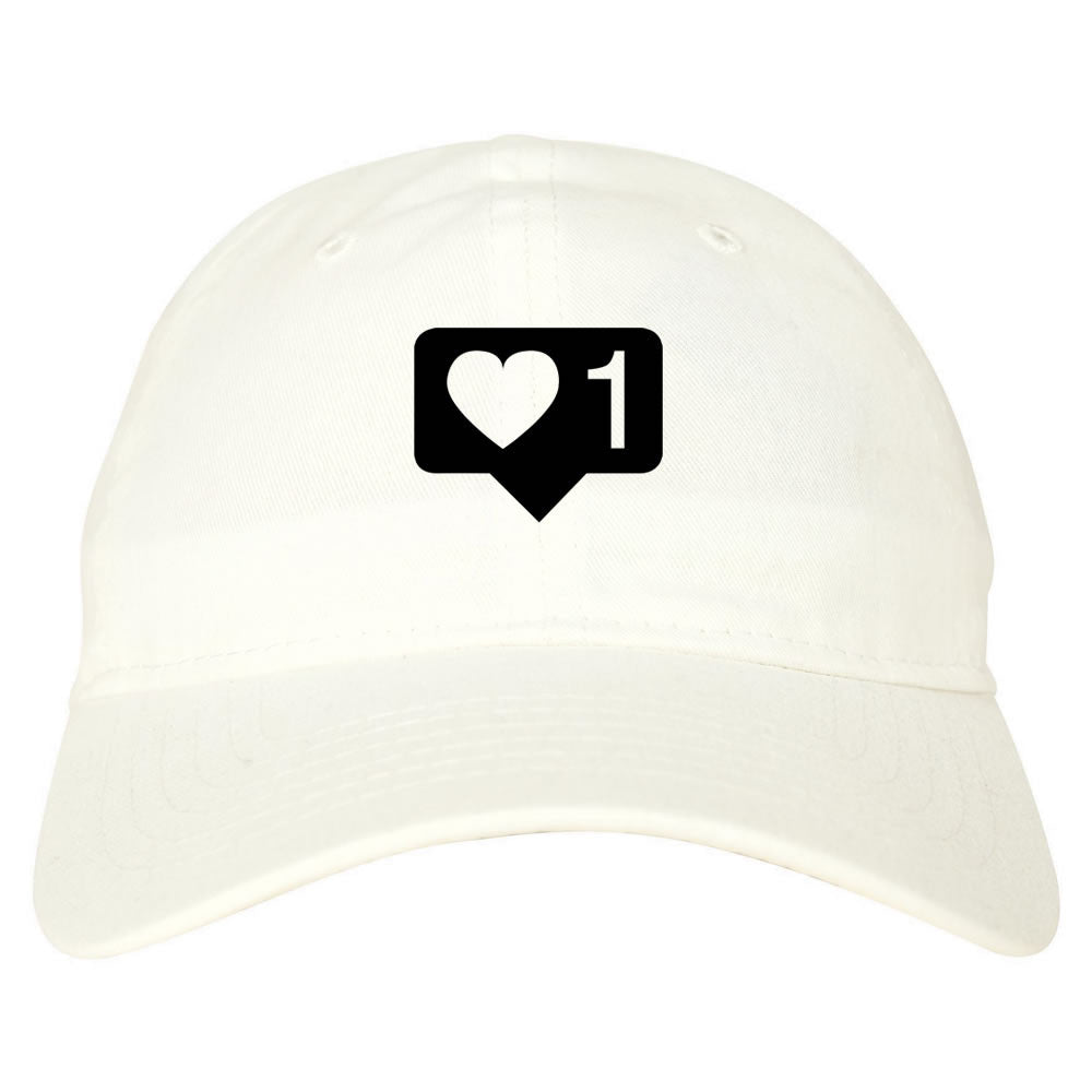 Insta Likes Heart 1 Dad Hat Cap
