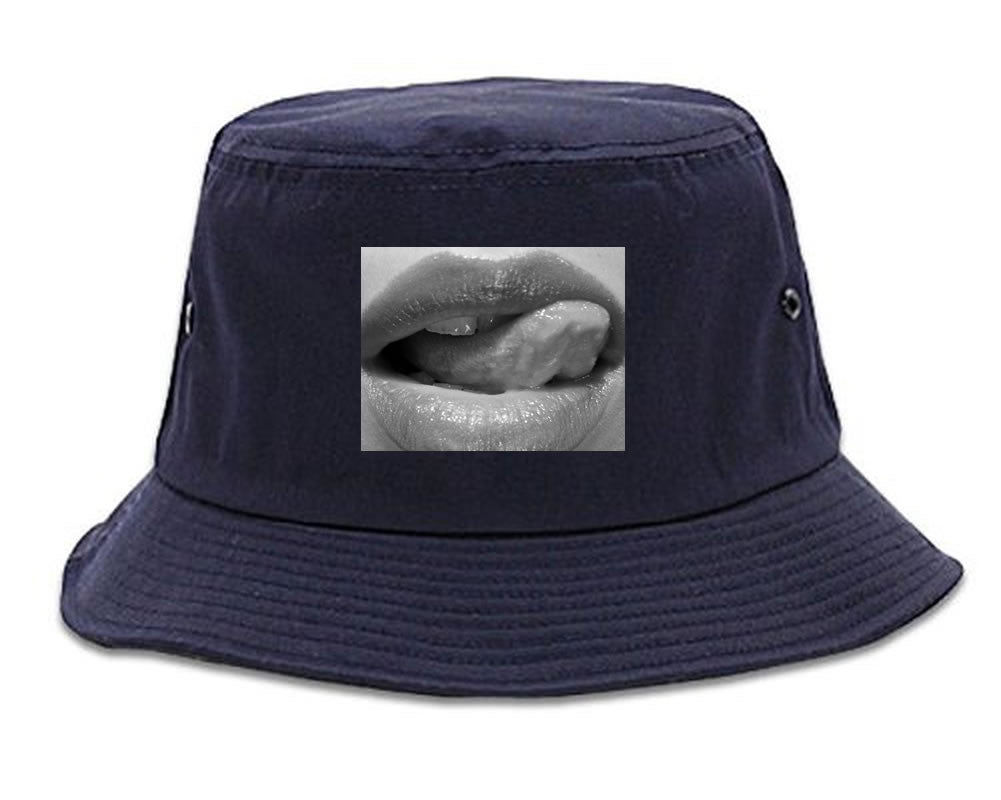 Togue Licking Lips Bucket Hat By Kings Of NY