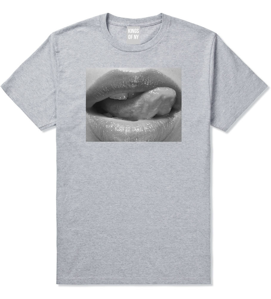 Togue Licking Lips T-Shirt By Kings Of NY