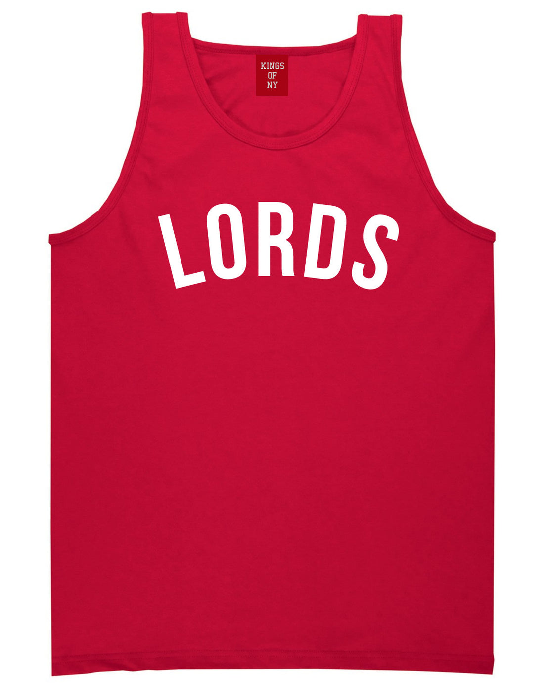 Kings Of NY Lords Tank Top in Red