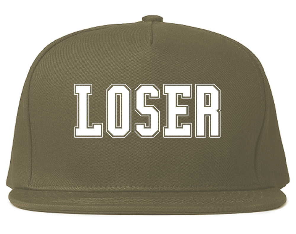 Loser College Style Snapback Hat By Kings Of NY
