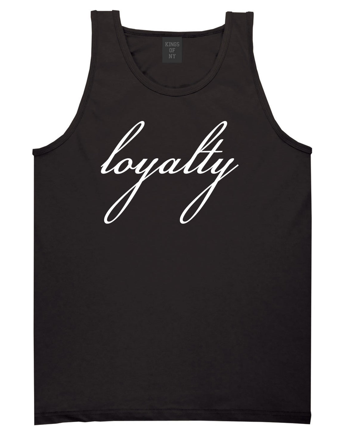 Loyalty Respect Aint New York Hoes Tank Top In Black by Kings Of NY