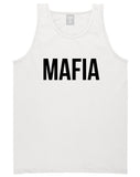 Mafia Junior Italian Mob  Tank Top in White By Kings Of NY