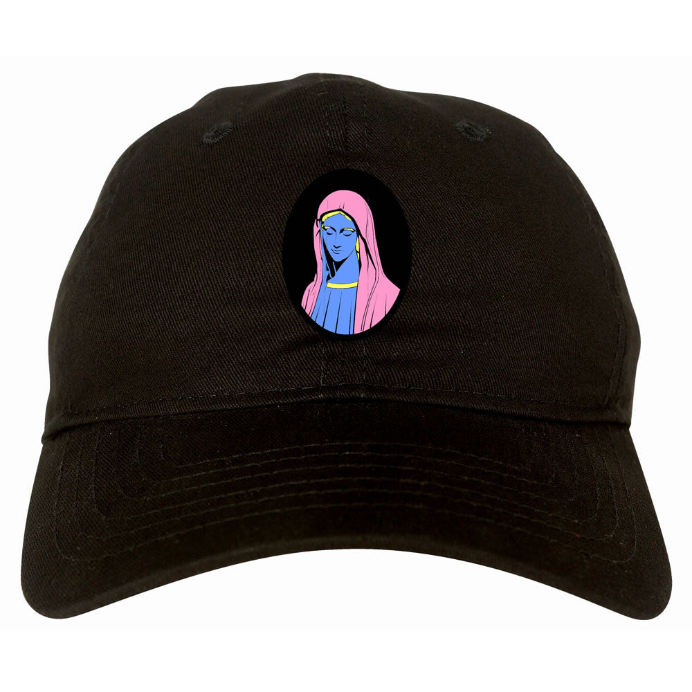 Mary Mother Of Jesus Pink Dad Hat Cap
