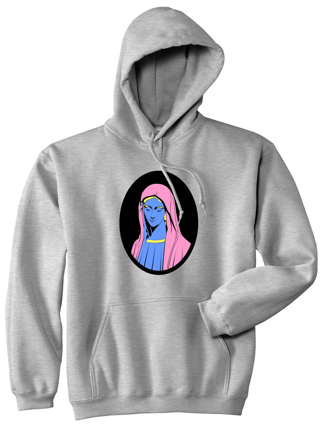 Mary Mother Of Jesus Pink Pullover Hoodie