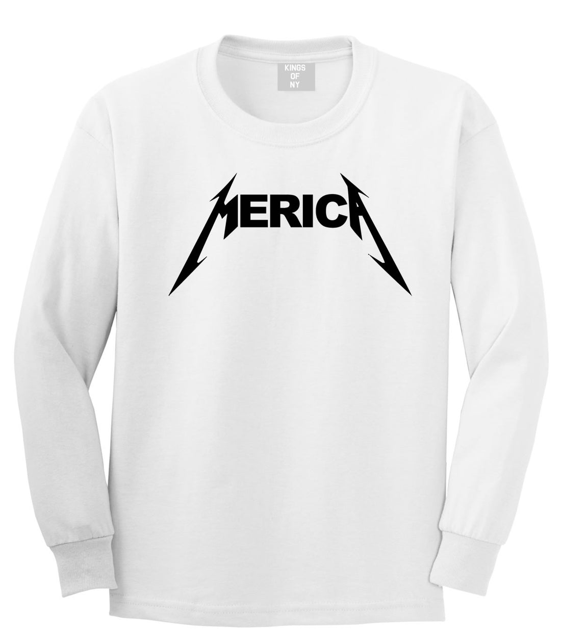 Merica Long Sleeve T-Shirt By Kings Of NY