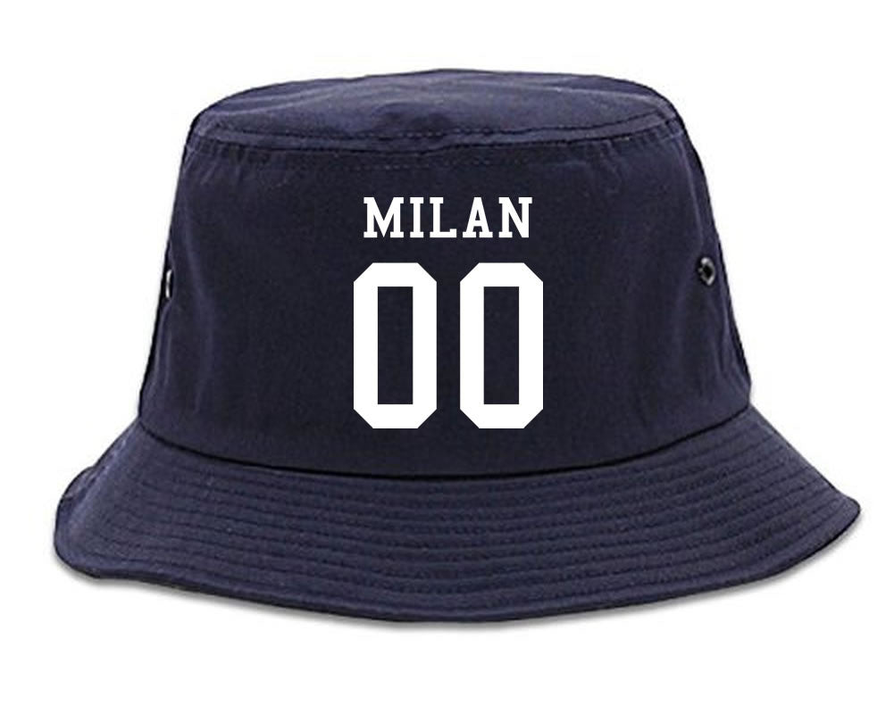 Milan Team 00 Jersey Bucket Hat By Kings Of NY