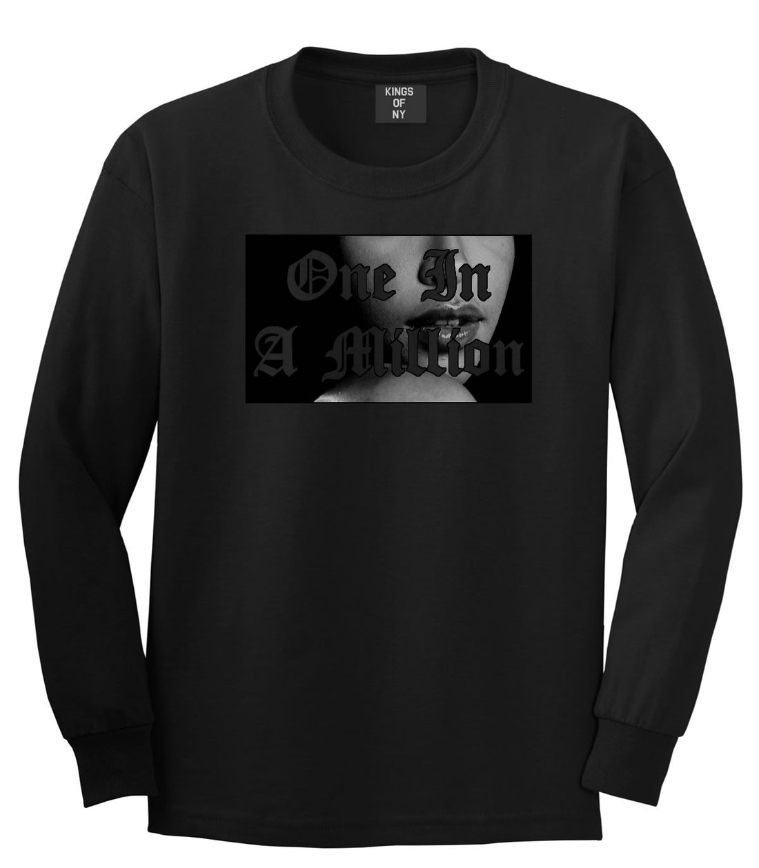 One in a Million Aaliyah Long Sleeve T-Shirt By Kings Of NY