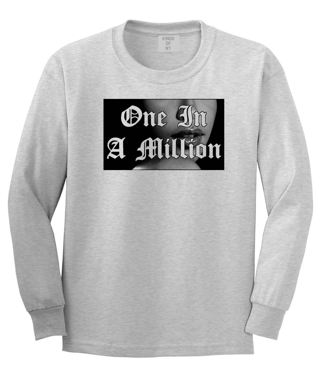 One in a Million Aaliyah Long Sleeve T-Shirt By Kings Of NY