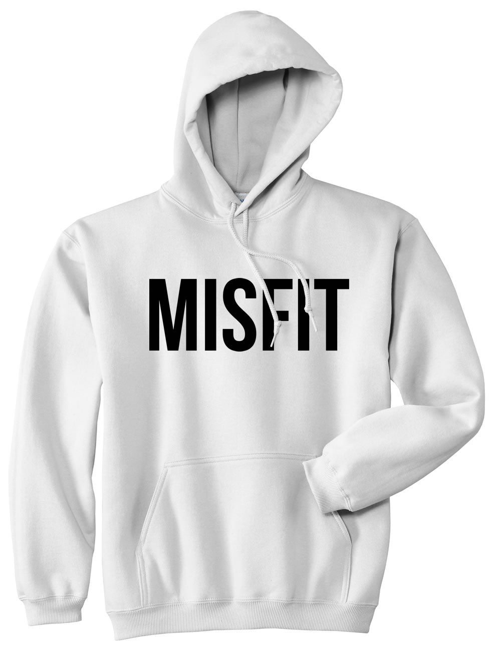 Kings Of NY Misfit Pullover Hoodie Hoody in White