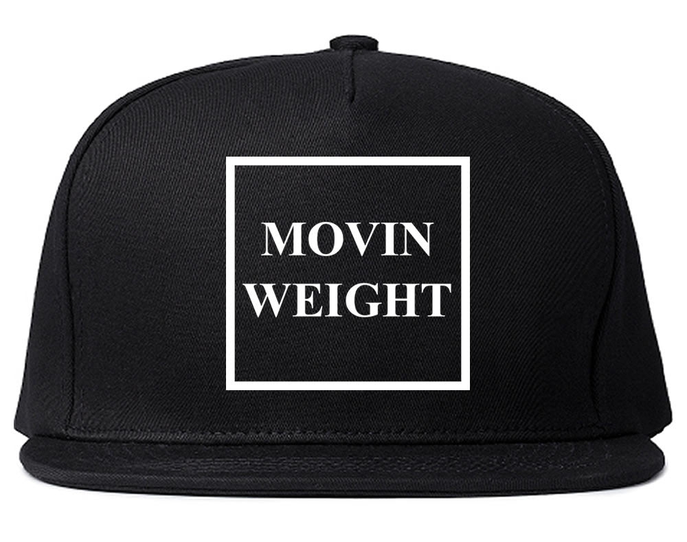 Movin Weight Hustler Snapback Hat in Black by Kings Of NY