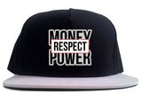 Money Power Respect 2 Tone Snapback Hat By Kings Of NY