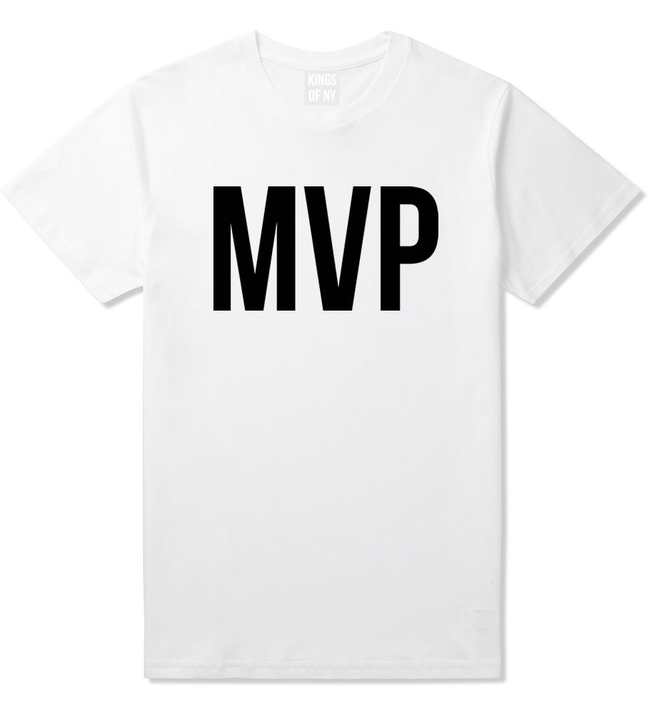 Kings Of NY MVP Most Valuable Player T-Shirt in White
