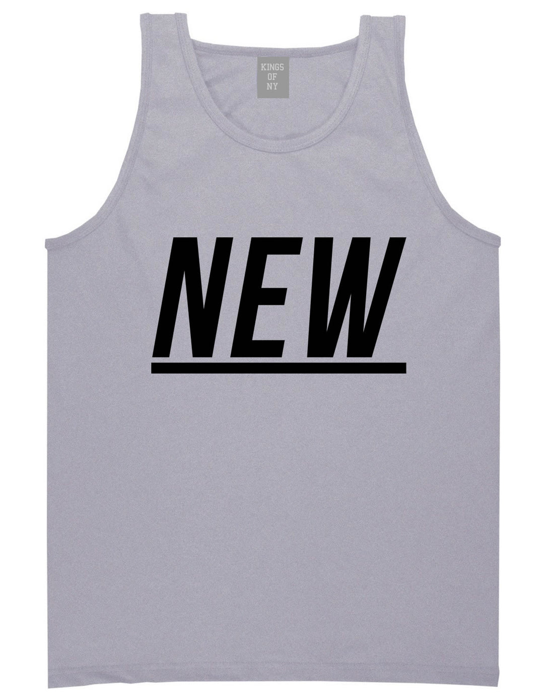 New Tank Top in Grey by Kings Of NY