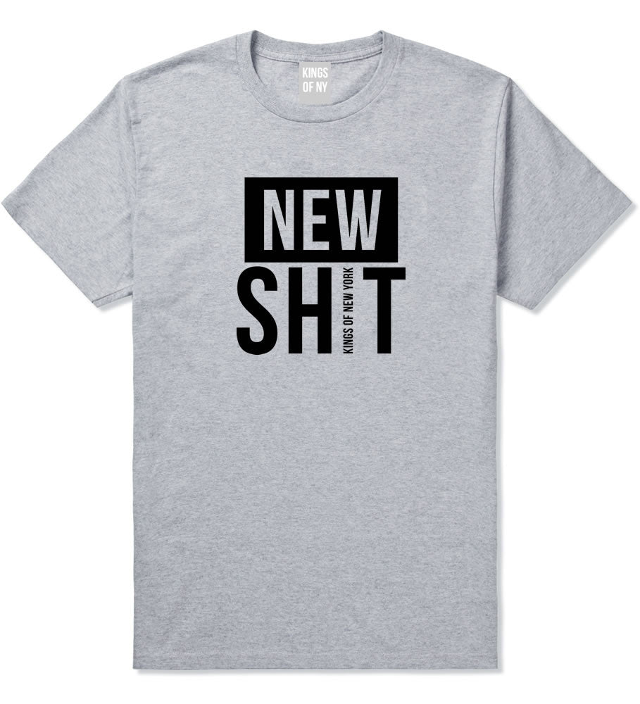 New Shit T-Shirt in Grey by Kings Of NY