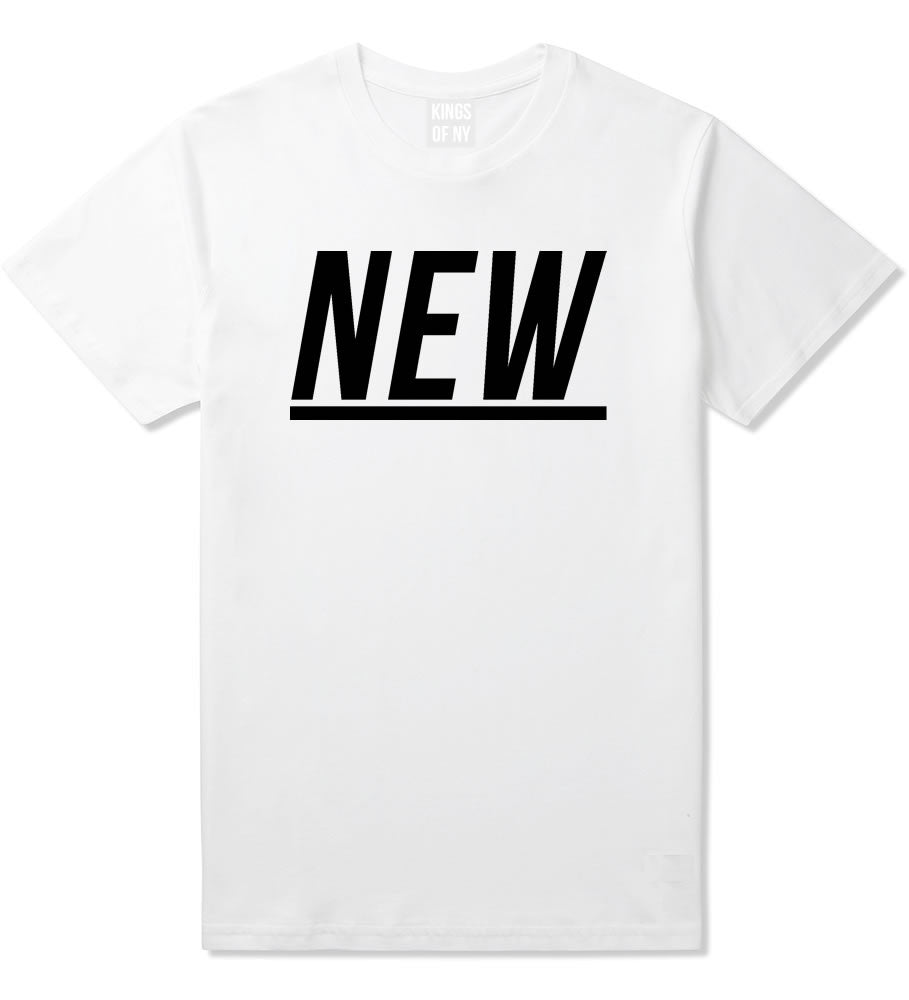 New T-Shirt in White by Kings Of NY