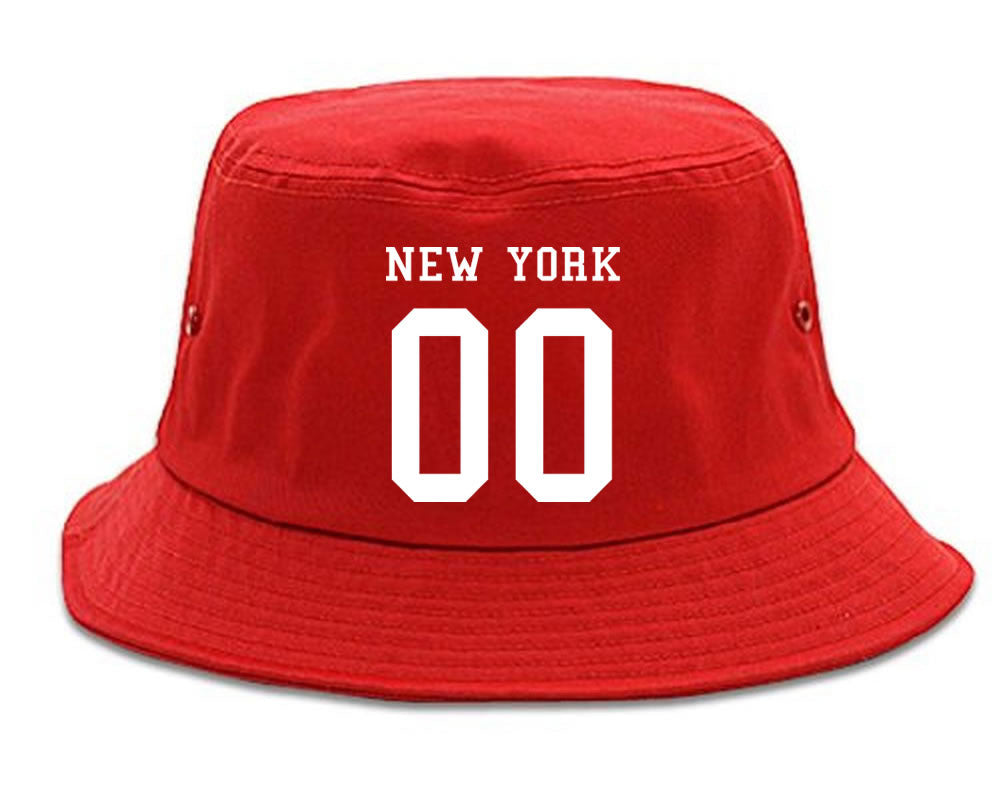 New York Team 00 Jersey Bucket Hat By Kings Of NY