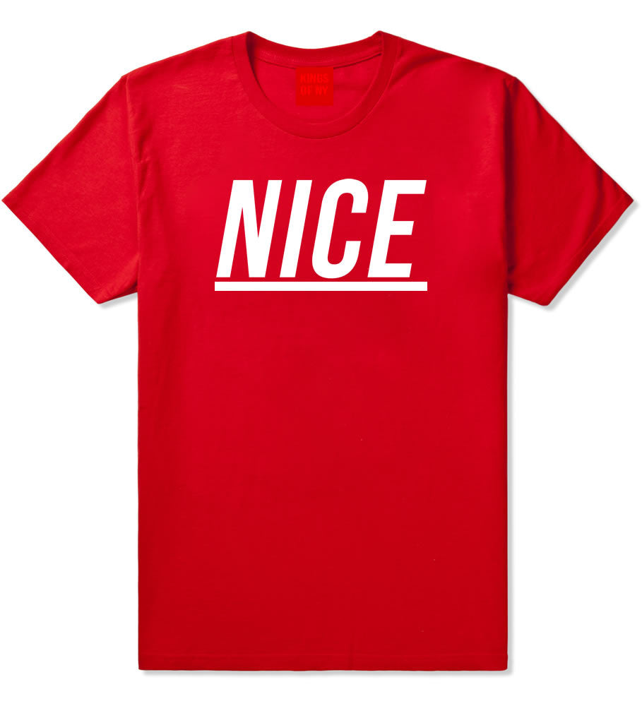 Nice T-Shirt in Red by Kings Of NY