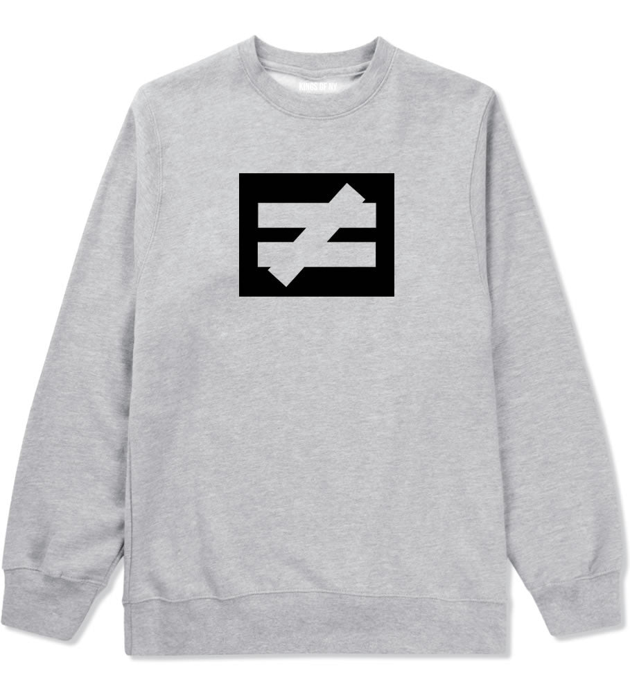 No Equal No Competition Boys Kids Crewneck Sweatshirt in Grey by Kings Of NY