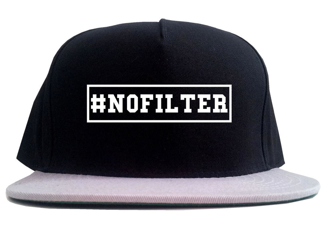 No Filter Selfie 2 Tone Snapback Hat By Kings Of NY