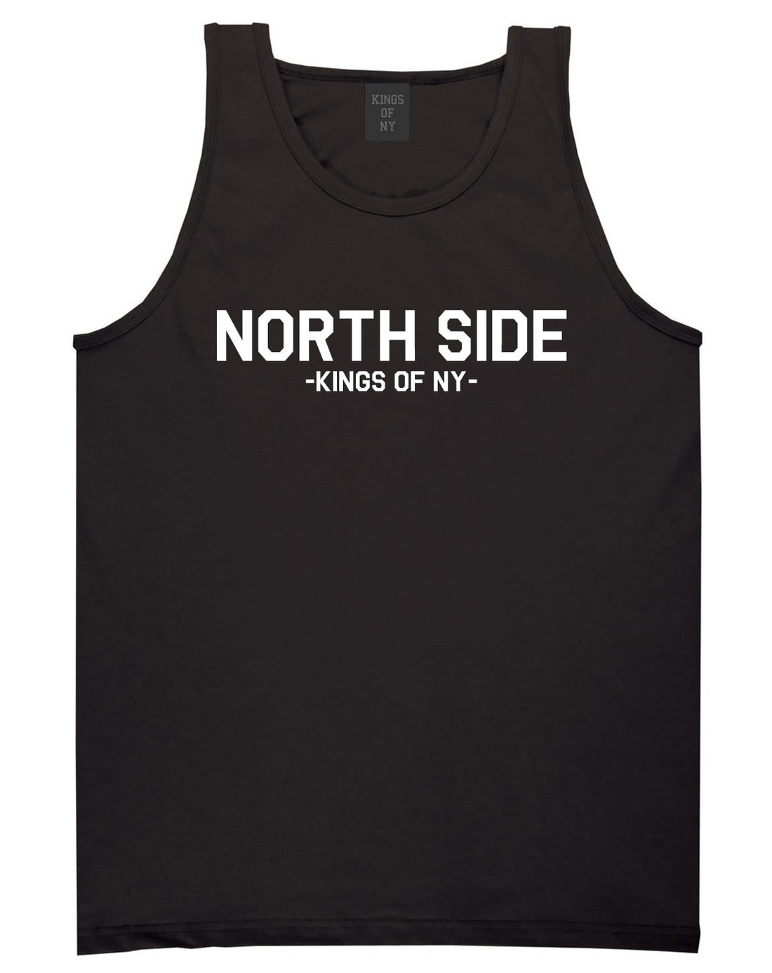 North Side Tank Top in Black