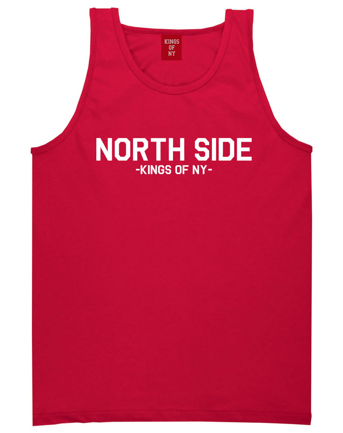 North Side Tank Top in Red